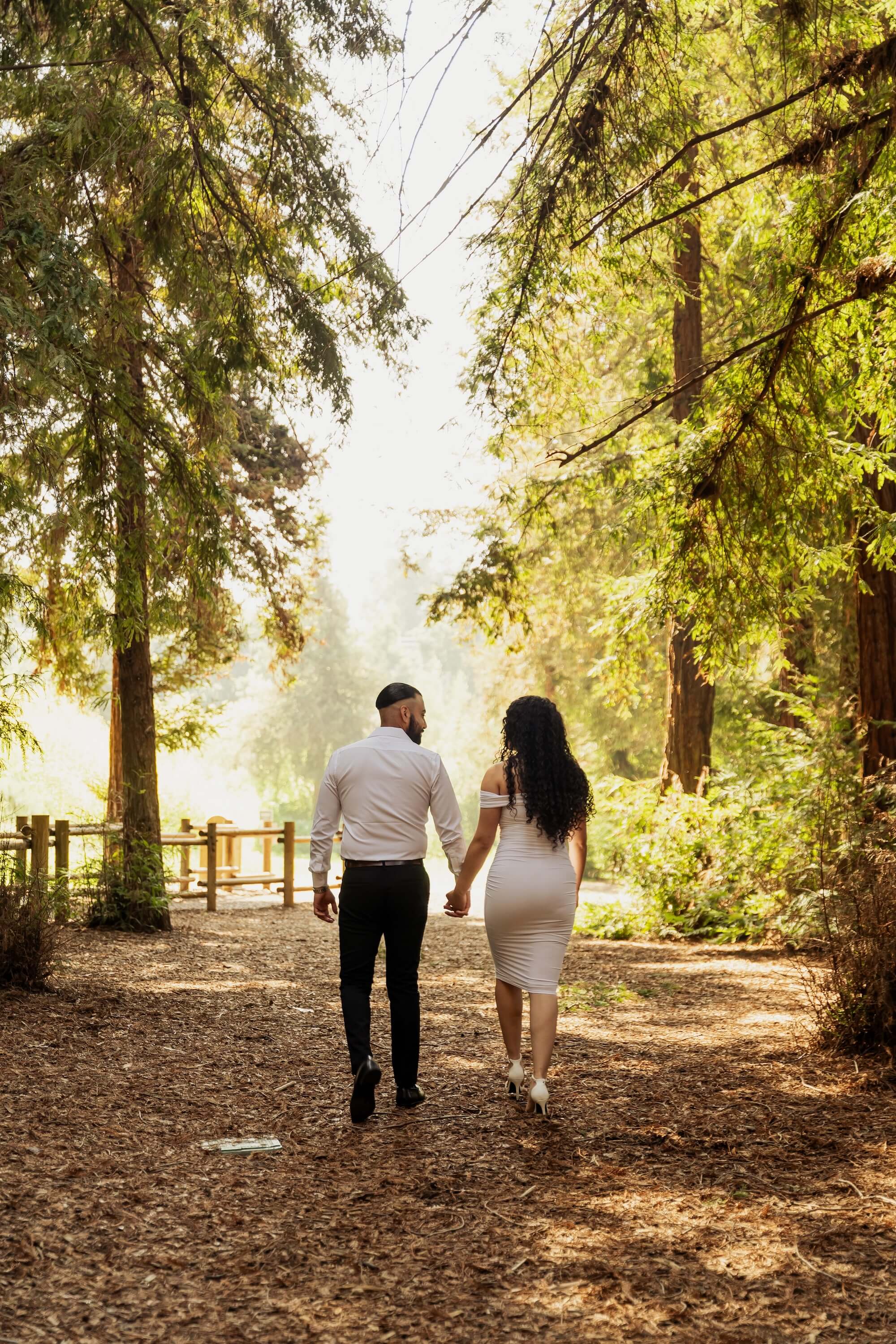 Romantic moment